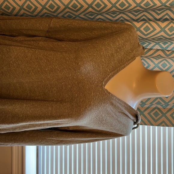 NWT trendy green ruffle hoodie SZ S - Picture 3 of 6